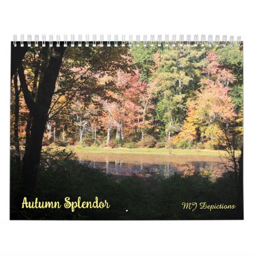 New Hampshire Autumn Splendor Calendar