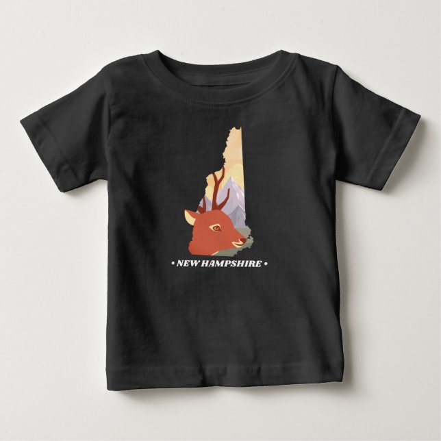 New Hampshire Baby T-shirt (Front)