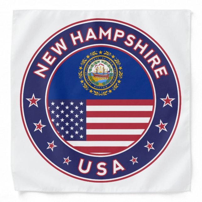 New Hampshire Bandana (Front)