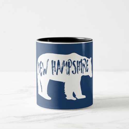 New Hampshire Bear Two_Tone Coffee Mug