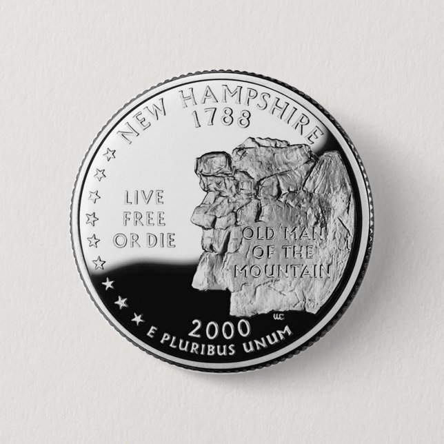 New Hampshire Button (Front)