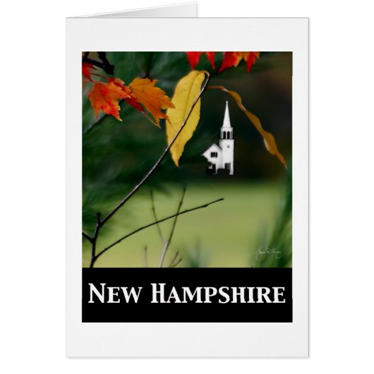 New Hampshire; Chocorua Chapel Cards (Front)