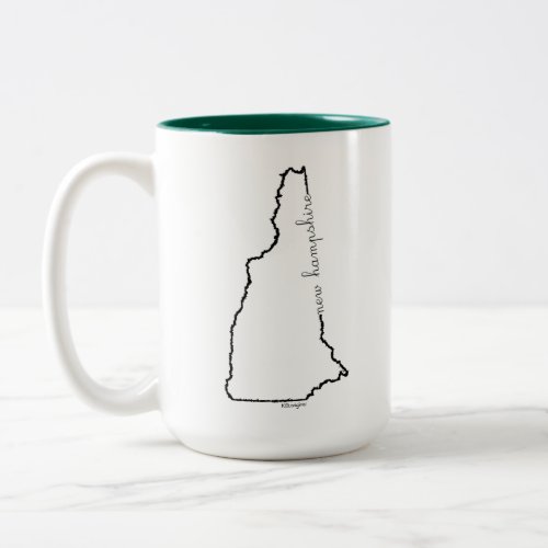 New Hampshire coffee mug