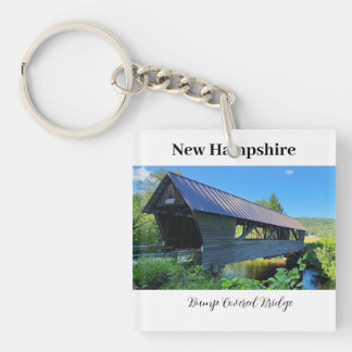 New Hampshire Covered Bridge   Keychain