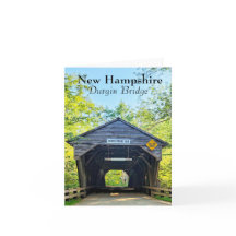 New Hampshire Durgin Bridge White Mountains 