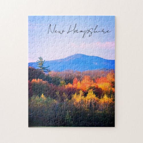 New Hampshire Fall  white mountains 2  Jigsaw Puzzle