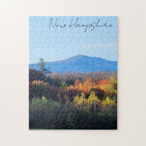 New Hampshire Fall  white mountains Jigsaw Puzzle