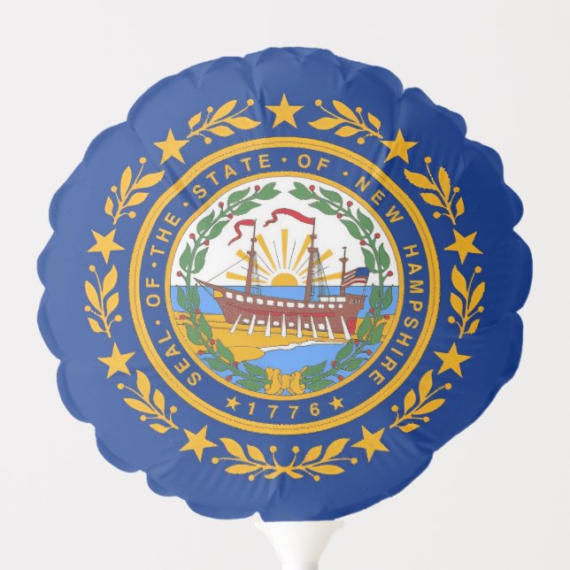 New Hampshire Flag Balloon (Front)