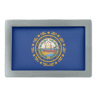 New Hampshire Flag Belt Buckle
