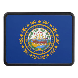New Hampshire Flag Hitch Cover