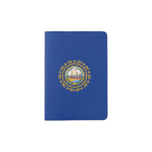 New Hampshire Flag Passport Holder