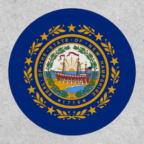 New Hampshire Flag Patch