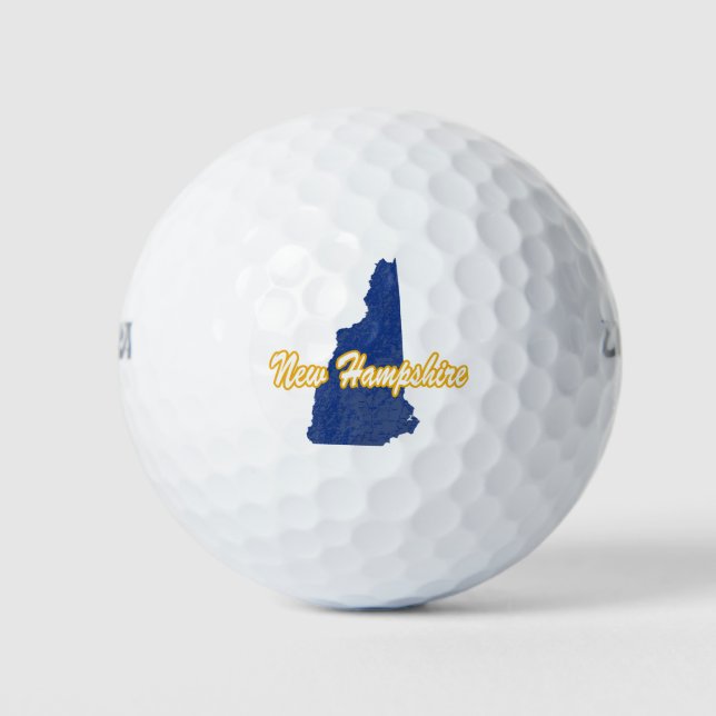 New Hampshire Golf Balls (Front)
