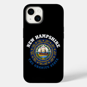 NEW HAMPSHIRE GRANITE STATE FLAG Case-Mate iPhone 14 CASE
