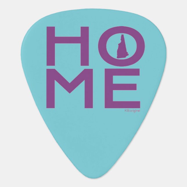 New Hampshire guitar pick (Front)