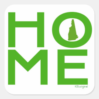 New Hampshire HOME sticker