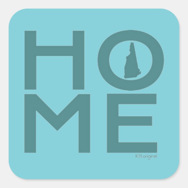 New Hampshire HOME sticker (Front)