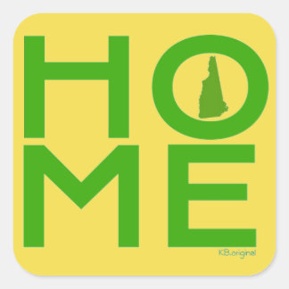 New Hampshire HOME sticker