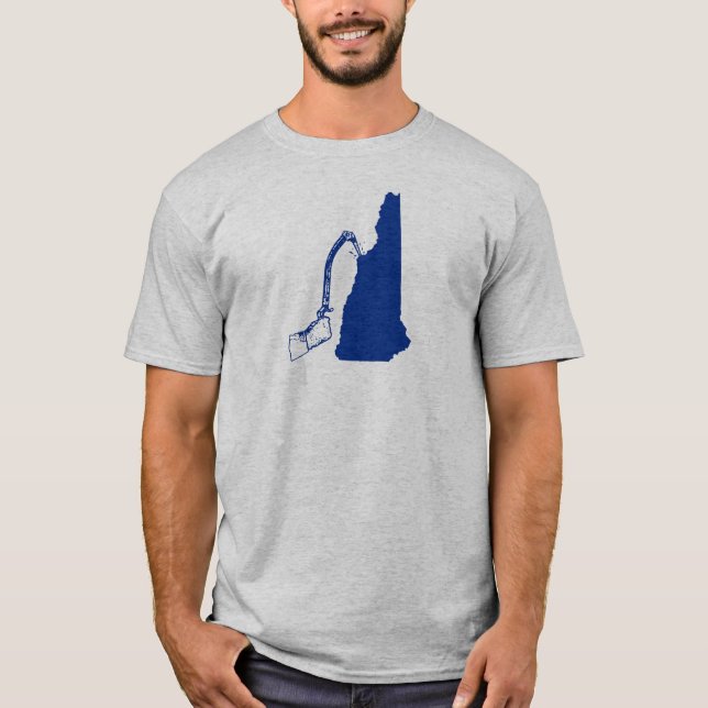 New Hampshire Ice Climbing T-Shirt (Front)