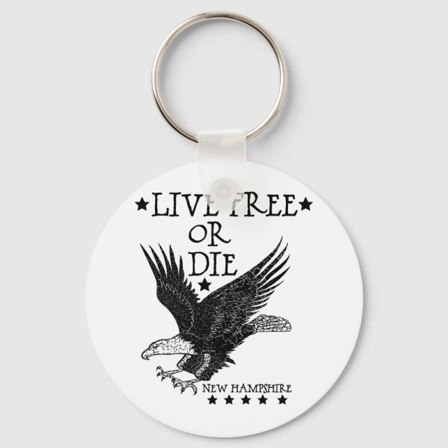 New Hampshire Keychain (Front)