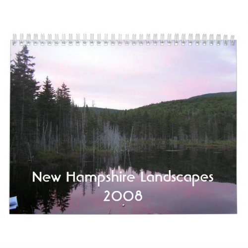 New Hampshire Landscapes 2024 Calendar