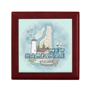 New Hampshire Lighthouse Gift Box