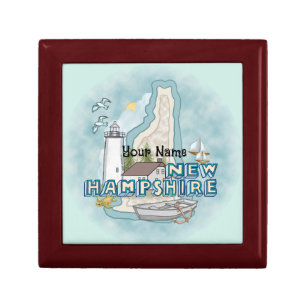 New Hampshire Lighthouse Gift Box