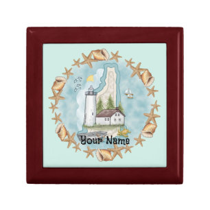 New Hampshire Lighthouse Gift Box