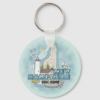 New Hampshire Lighthouse  keychain