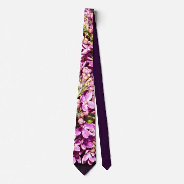 New Hampshire Lilac (Purple) Neck Tie (Front)