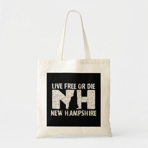 New Hampshire Live Free or Die product Pullover  Tote Bag