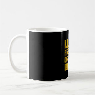 New hampshire live or die vintage mountains pride coffee mug