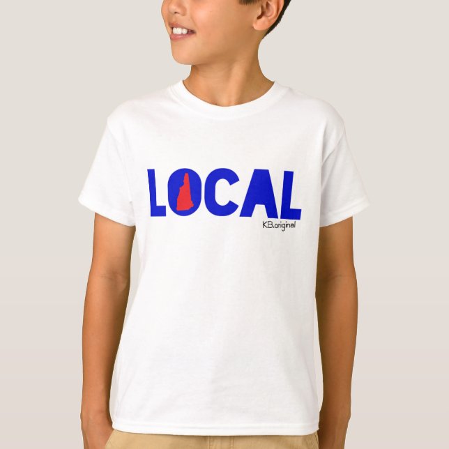 New Hampshire local t-shirt (Front)