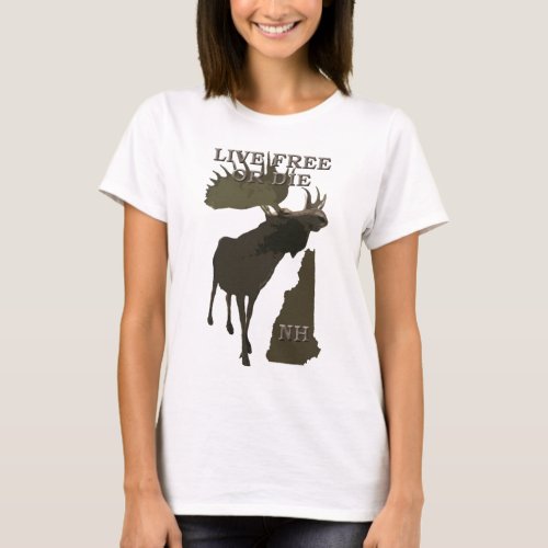 New Hampshire Moose T_Shirt