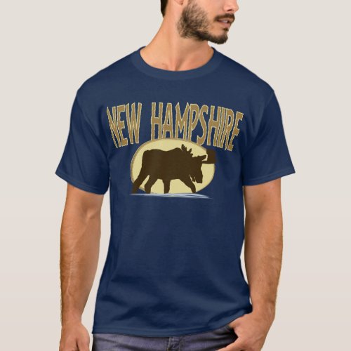 New Hampshire Moose T_Shirt