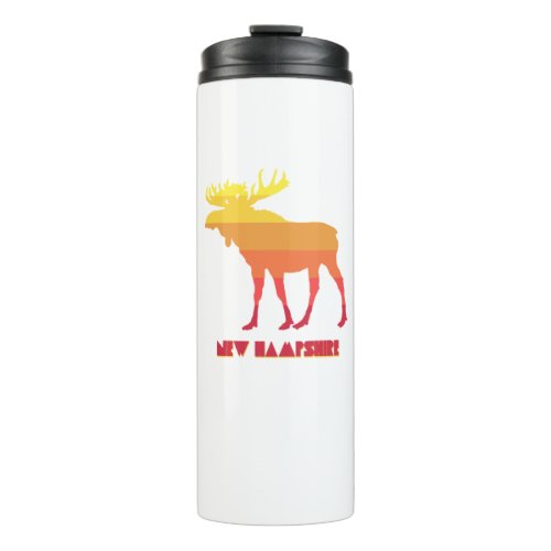 New Hampshire Moose Thermal Tumbler