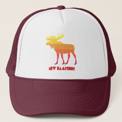 New Hampshire Moose Trucker Hat