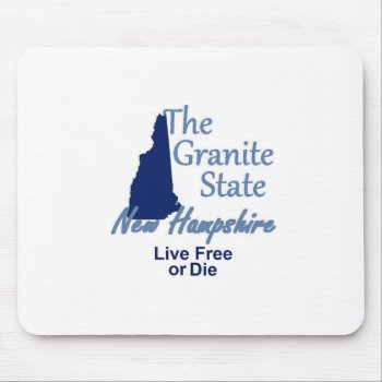New Hampshire Mouse Pad by samappleby at Zazzle