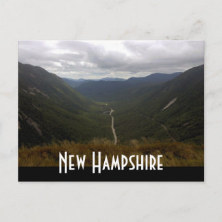 New Hampshire-mt willard gorge Postcard