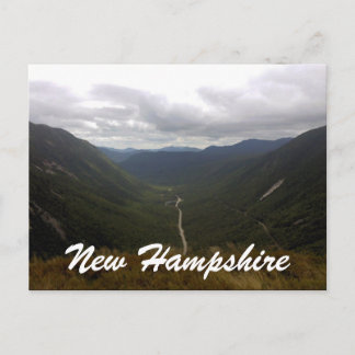New Hampshire-mt willard gorge Postcard