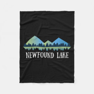 New Hampshire Newfound Lake Nh  Fleece Blanket