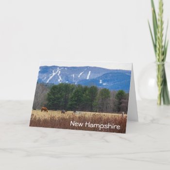 New Hampshire Note Card by RenderlyYours at Zazzle