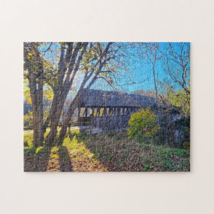New Hampshire park bridge Jigsaw Puzzle