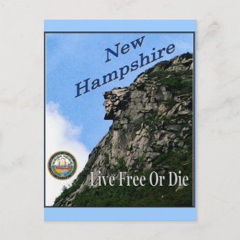 New Hampshire Postcard by slowtownemarketplace at Zazzle