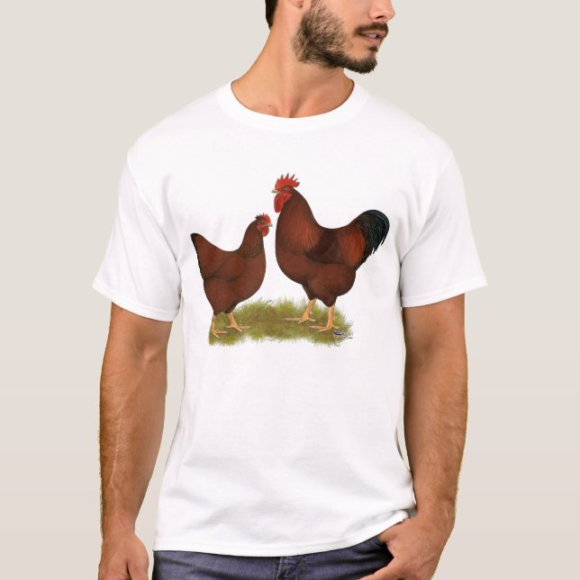 New Hampshire Reds T-Shirt (Front)