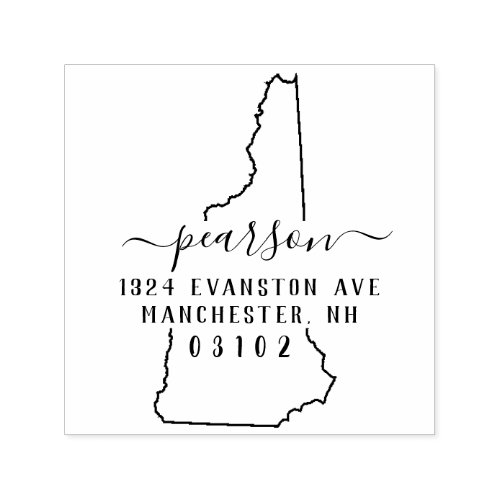 New Hampshire Return Address Stamp Self_Inking