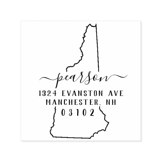 New Hampshire Return Address Stamp SelfInking