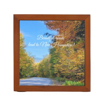 New Hampshire Roads  Desk Organizer by RenderlyYours at Zazzle