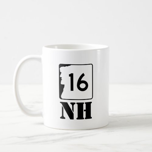New Hampshire Route 16 Coffee Mug
