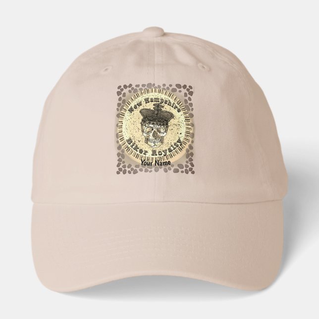 New Hampshire Royalty Biker Hat (Front)